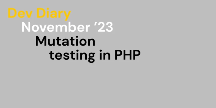 Mutation tsting in PHP Mutation tsting in PHP