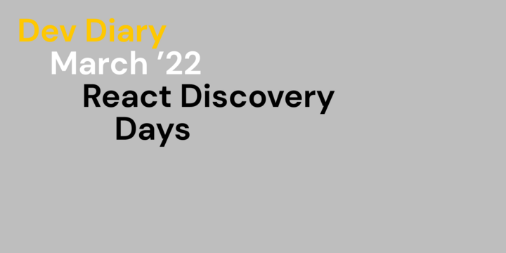React Discovery Days