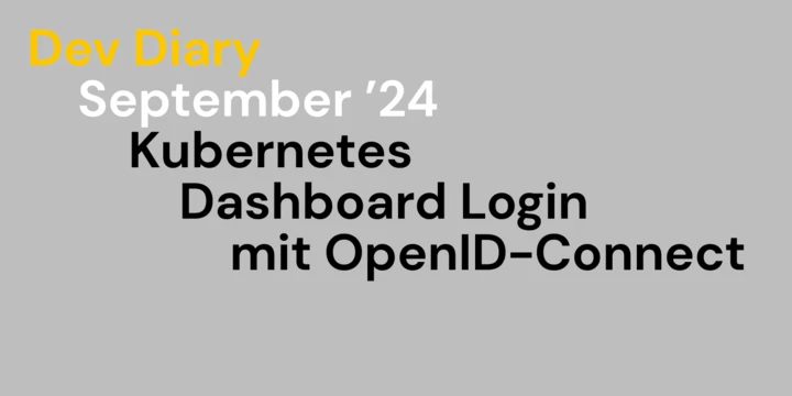 Kubernetes Dashboard Login über OpenID-Connect_B Kubernetes Dashboard Login über OpenID-Connect_B