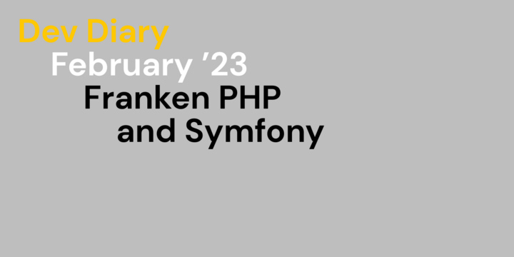 Franken PHP and Symfony