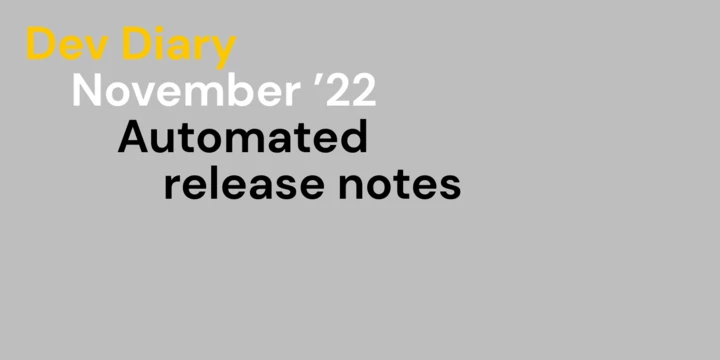 automated release notes automated release notes