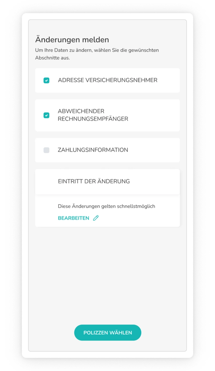 Abschnitte Abschnitte