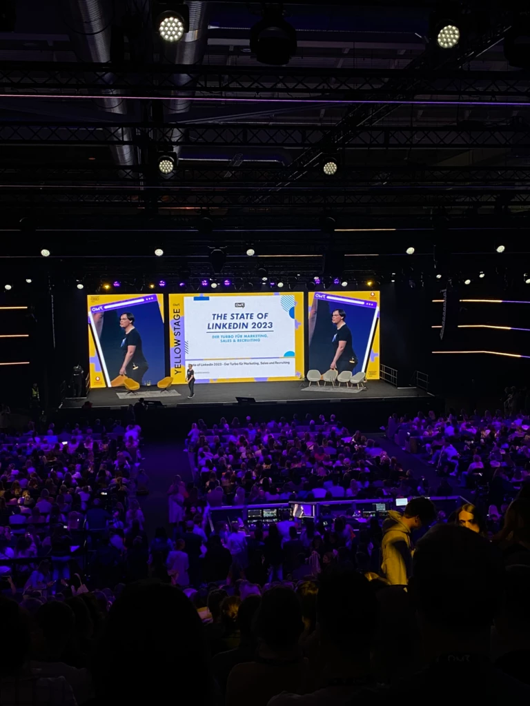 The State of LinkedIn 2023 Talk OMR 2023 Britta Behrens