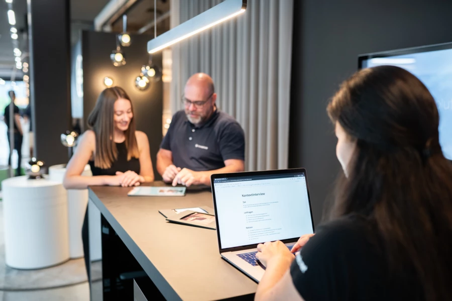 Durchführung Kontextinterview Durchführung Kontextinterview